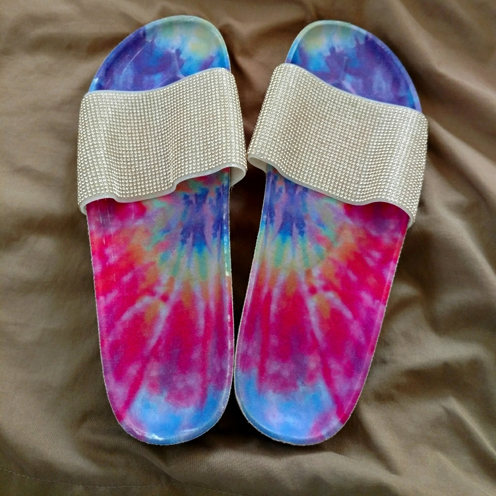 Final Price Women's bling slides sz11